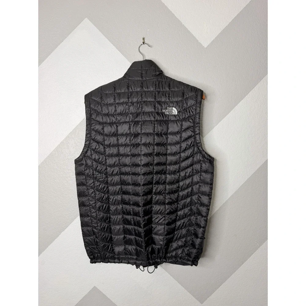 The North Face ThermoBall Quilted Vest Upstart Logo Black Men's Size Medium M
